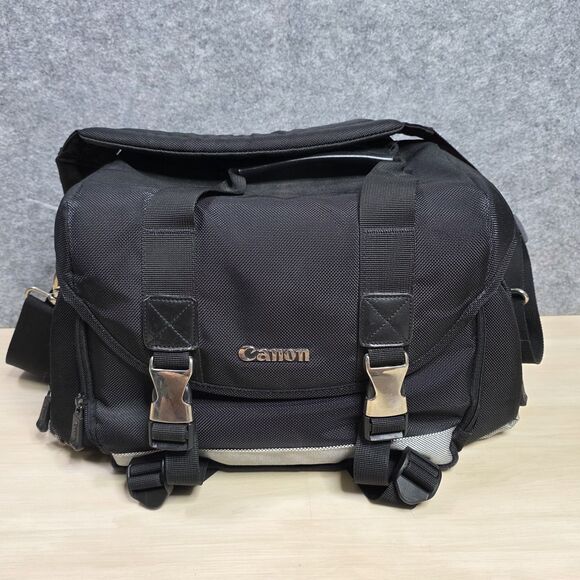 Canon 200DG Digital Camera DSLR Large 15" Tote & Gadget Bag w/ Shoulder Strap - Picture 1 of 11